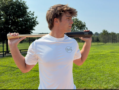 Thru Performance Tee White